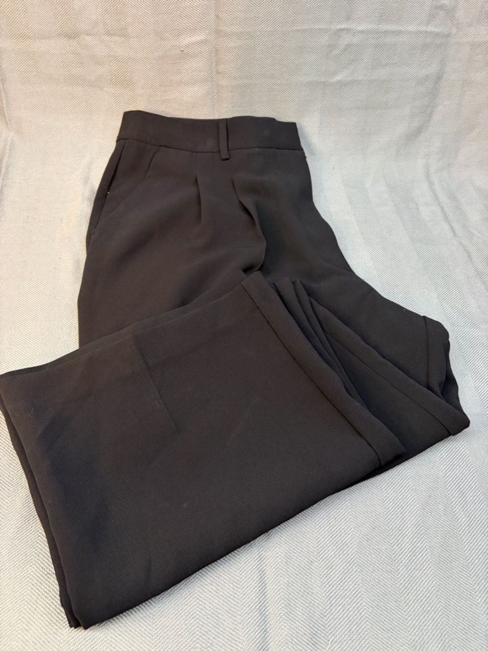 NWT Worthington women’s high-rise trouser size 12 black style number 374311